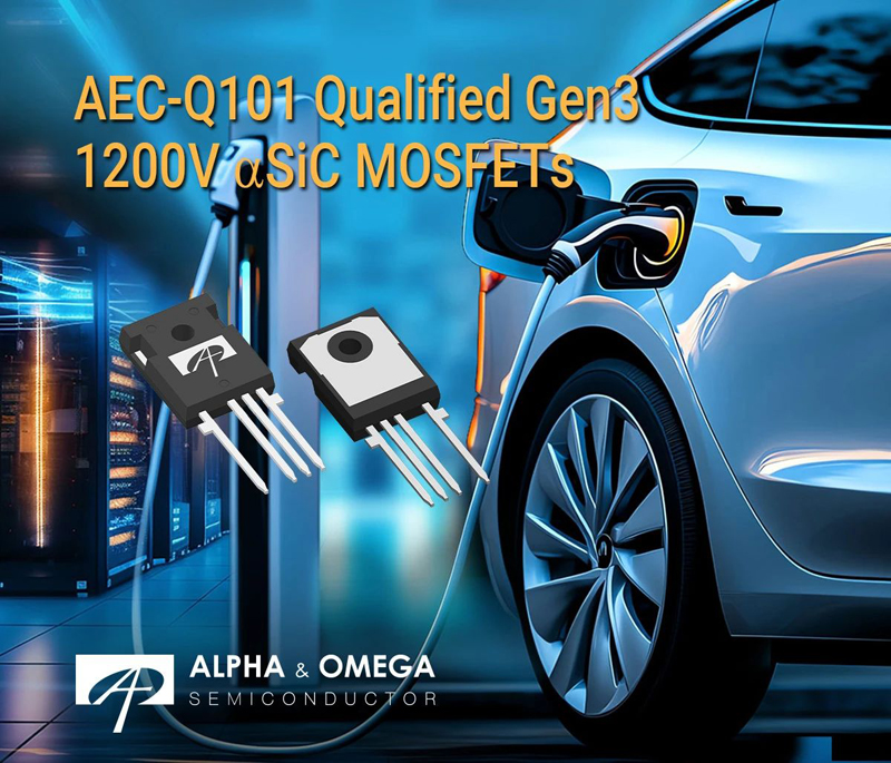 车规级碳化硅突围！AOS推出aSiC MOSFET破解高压拓扑能效瓶颈