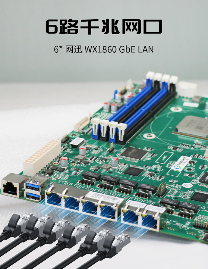 国产化攻坚新成果！天迪工控海光主板实现6网/8网全自主布局