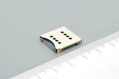 适应SIM卡和microSD卡的SCHG1B系列组合式连接器