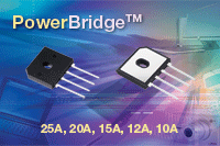 Vishay新型增强型PowerBridge整流器系列