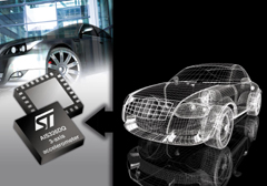 ST针对汽车系统和工业应用MEMS加速度传感器AIS326DQ
