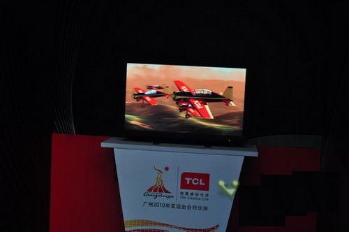 TCL 3D电视闪亮CEF,3D电视在2010真的“火”了