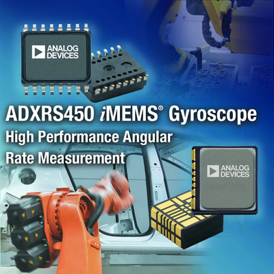 ADXRS450 iMEMS(R) 陀螺仪