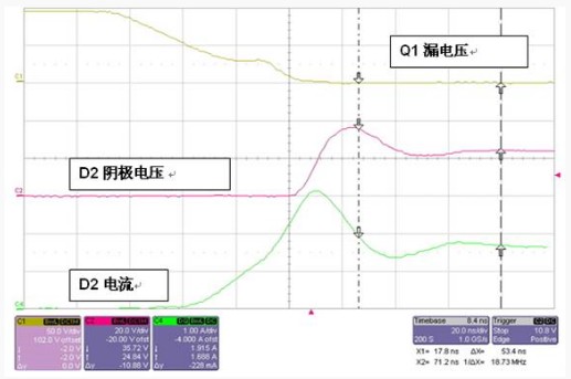 将振铃频率提高两倍完成寄生计算