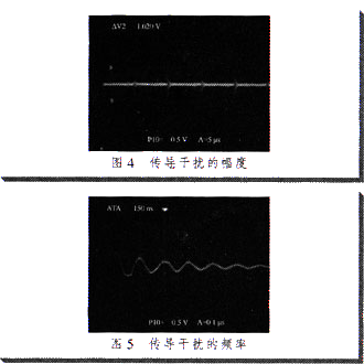 开关干扰的测试