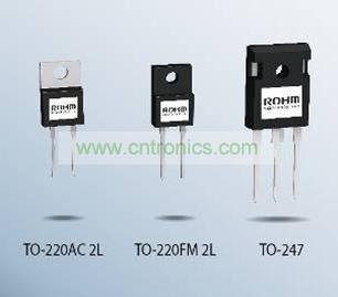 图1:罗姆第二代SiC肖特基势垒二极管“SCS210AG/AM”