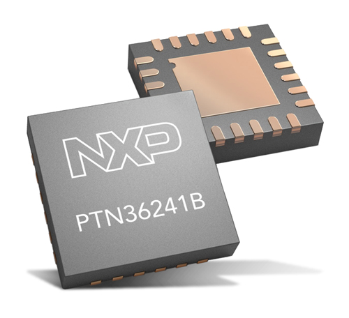 恩智浦半导体的PTN36241B超高速USB 3.0转接驱动器IC