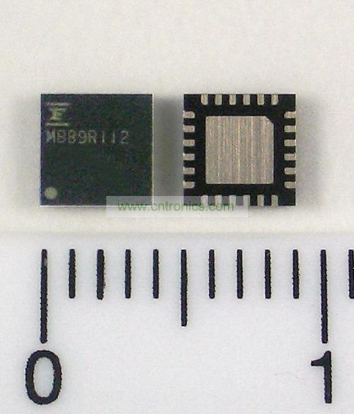 图1：MB89R112芯片图