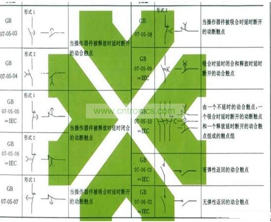 时间继电器符号大全