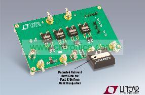 集成散热器的 DC/DC µModule 降压型稳压器提供高达 26A 电流