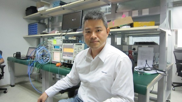 图2. BERTScope资深专家、泰克高级业务拓展经理Allen Wang全程督导本次免费测试活动。