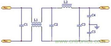 滤波器的原理图