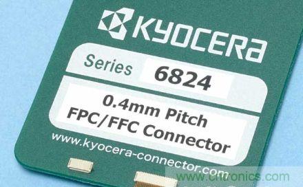 图题：“6824系列”0.4mm的FPC/FFC连接器