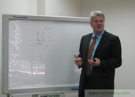 图2:英飞凌科技奥地利有限公司全球应用市场部市场总监Thomas Schmidt