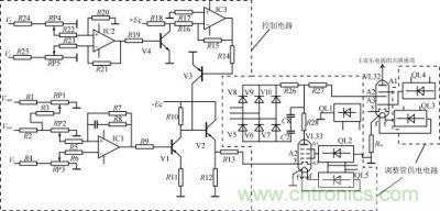 高压电源控制电路电原理图