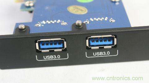 图题：USB 3.0端口系统