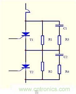 图1：晶闸管的串联电路结构