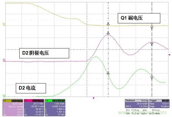 将振铃频率提高两倍完成寄生计算