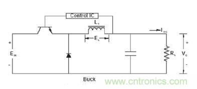 图1：典型的降压拓扑结构电源