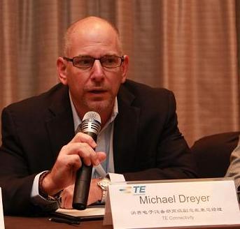 图4:TE Connectivity消费电子设备部高级副总裁兼总经理 Michael Dreyer先生