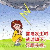 夏季防雷电知识