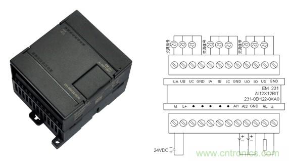 图4：UN200PLC的一个扩展模块