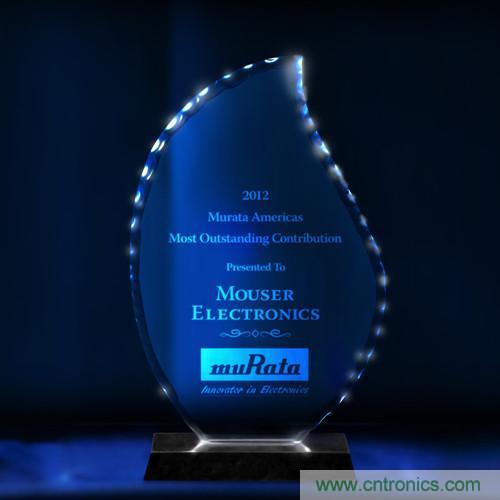 Mouser Electronics荣获Murata Americas总裁奖
