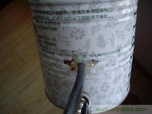 最简单使用的天线——罐头天线,可做正馈大锅馈源!