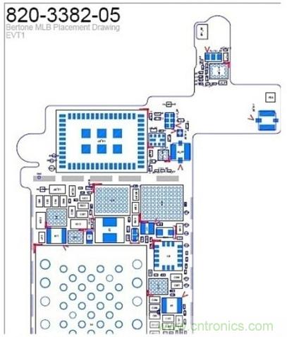 iPhone屏幕元件尺寸要变大?【附5S逻辑主版图】
