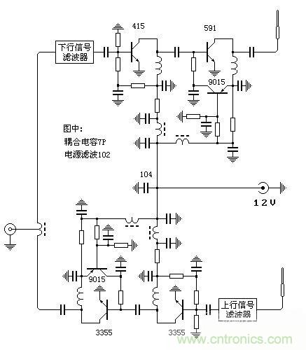 自制手机信号放大器全流程【附详细电路图】