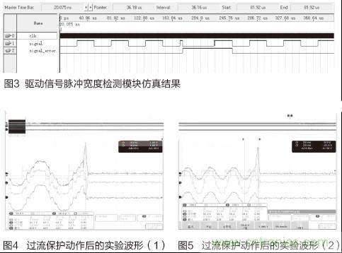 IGBT功率放大电路保护方法:图3、4、5