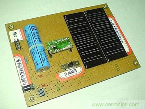 微型太阳能供电板DIY,给手电筒收音机供电