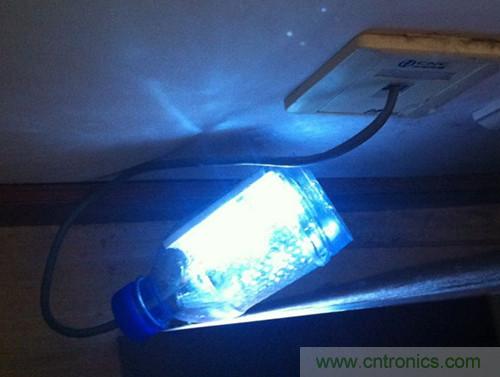 超简单零耗电LED小夜灯DIY