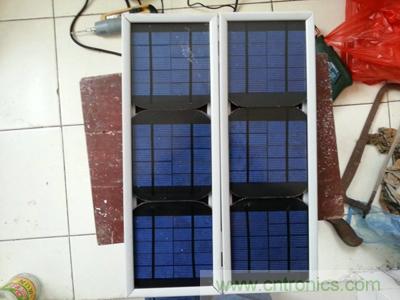 手工打造太阳能充电照明系统:点亮LED给手机充电