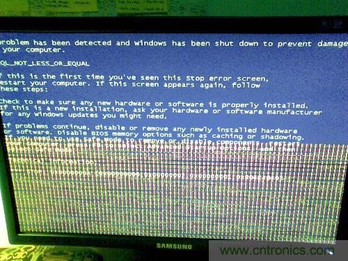 电脑显示器花屏是怎么回事-基础知识-电子元件