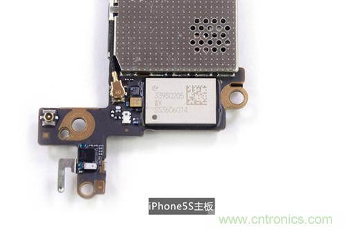 土豪金iPhone 5S拆解:内部结构升级,维修难度增加
