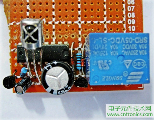 DIY:自制红外遥控开关【附电路图】