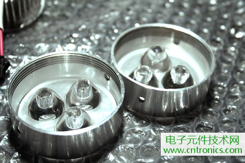 3W LED射灯拆解对比:普通版VS豪华版
