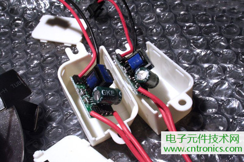 3W LED射灯拆解对比:普通版VS豪华版
