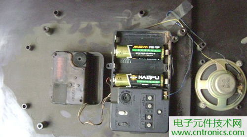 拆个老古董,日本精工石英电子挂钟拆解