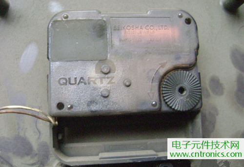 拆个老古董,日本精工石英电子挂钟拆解