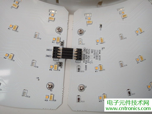 高端大气上档次!智能遥控调光LED吸顶灯拆解