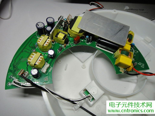 高端大气上档次!智能遥控调光LED吸顶灯拆解