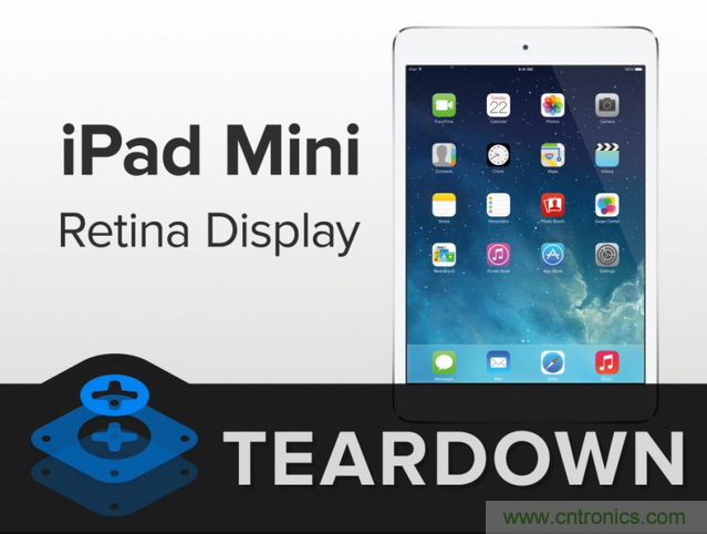 苹果iPad mini 2拆解:维修难度也升级