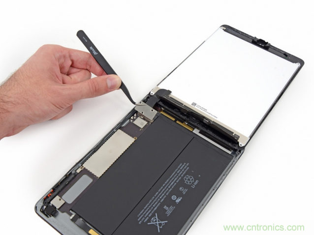 苹果iPad mini 2拆解:维修难度也升级