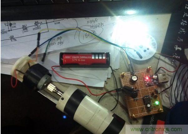 勿需充电的全自动自行车灯 DIY