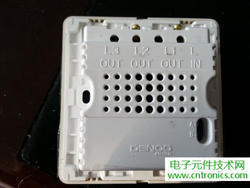 一款触控开关拆解,做工不错