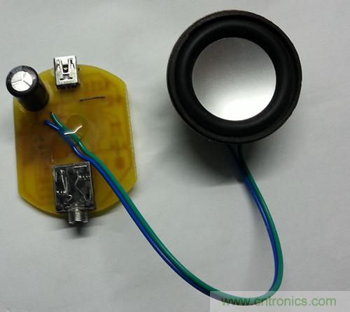 不足10元!低成本DIY便携USB音箱