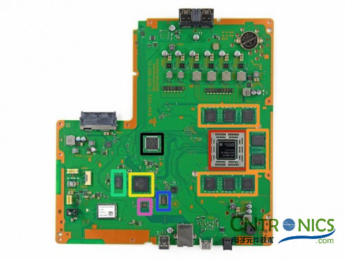 游戏机内部的秘密：逆天级拆解索尼 PALY STATION 4!
