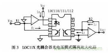 隔离放大器的宠儿：LOC11X线性光耦合器
